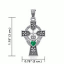 Claddagh Cross Irish Pendant Gaelsong
