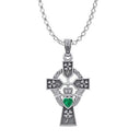 Claddagh Cross Irish Pendant Studio Gaelsong
