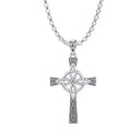 Four Point Knot Celtic Cross Pendant Studio Gaelsong
