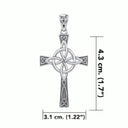 Four Point Knot Celtic Cross Pendant  Gaelsong
