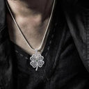 Lucky Four Leaf Clover Celtic Pendant Lifestyle  Gaelsong
