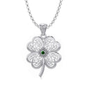 Lucky Four Leaf Clover Celtic Pendant Studio Gaelsong
