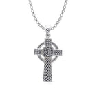 Sterling Silver Celtic Cross Pendant Studio Gaelsong
