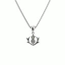 Silver Flower of Scotland Pendant
 Gaelsong