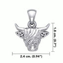 Trinity Highland Cow Pendant Gaelsong
