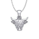 Trinity Highland Cow Pendant Studio Gaelsong
 