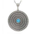 Celtic Eternal Beauty Pendant with Turquoise Gaelsong
 