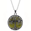 Authentic Connemara Marble Reversible Celtic Pendant Tree of Life Gaelsong