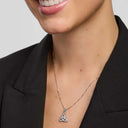 Sterling Silver Trinity Knot Pendant with Chain Lifestyle Gaelsong