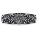 J40070 Tree Of Life Hair Barrette Front View Gaelsong
