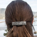 J40890 Handcrafted Thistle Hair Barrette Gaelsong
