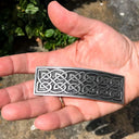 J40901 Large Celtic Knot Sidhe Hair Barrette Gaelsong
