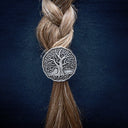 J40902 Handcrafted Cosmic Tree Celtic Ponytail Holder Gaelsong
