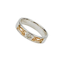 J40914 10K Gold Trinity Diamond Ring Gaelsong 
