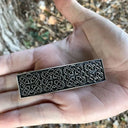 Handcrafted Celtic Harmony Knot Barrette Gaelsong
