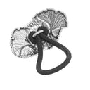 Handmade Irish Flower Hair Tie Back View Gaelsong