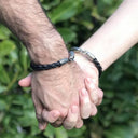 J50004 Handcrafted Celtic Braided Leather Bracelet Gaelsong
