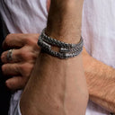 J50041 Dragon-weave Bracelet with Celtic Clasp Gaelsong