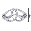 J52189S Silver Celtic Knot Bracelet Size Gaelsong
