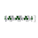 J52190S Irish Shamrock Link Bracelet Size Gaelsong
