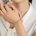 J52201S 10K Gold Silver Irish Claddagh Bracelet Gaelsong
