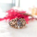 Enameled Celtic Butterfly Ring Gaelsong
