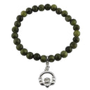 Genuine Connemara Marble Celtic Bracelets Claddagh Gaelsong