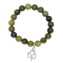 Genuine Connemara Marble Celtic Bracelets Shamrock Gaelsong
