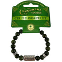 Connemara Marble Irish Beaded Bracelet with Message Courage Studio Gaelsong
