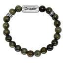 Connemara Marble Irish Beaded Bracelet with Message Dream Gaelsong