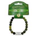 Connemara Marble Irish Beaded Bracelet with Message Hope studio Gaelsong