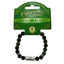 Connemara Marble Irish Beaded Bracelet with Message Joy Studio Gaelsong