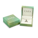 Gold-Plated Bracelet with Irish Shamrock & Claddagh Links box Gaelsong