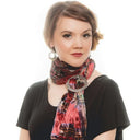 J69019 Cornwall Pewter Thistle Scarf Ring Lifestyle Gaelsong