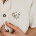 Celtic Trinity Brooch Lifestyle Gaelsong