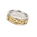 J74025 10K Gold Celtic Eternity Wedding Band Gaelsong