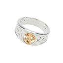 J75024 Lion Rampant Ring od Sterling Silver Gaelsong