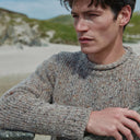 Donegal Wool Roll Neck Sweater Gaelsong