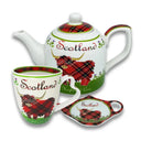 D63032 New Bone China Highland Cow Tea Collection Gaelsong
