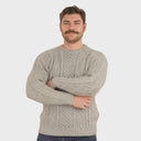 A20225 Men's Heritage Crew Neck Irish Sweater Galsong