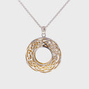 Window to the Soul Pendant Silver Eternal Knotwork Gaelsong