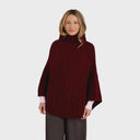 A20221 Cable Stitch Poncho Gaelsong