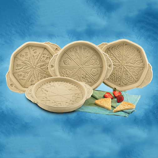 Celtic Shortbread Pans, Celtic Cookware, Made of Ceramic, 7 Designs